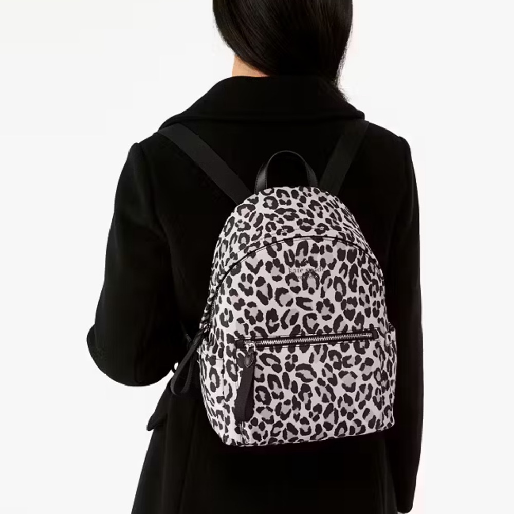 Kate Spade Chelsea Spotted Leopard Medium Backpack
Violet Mist
NWT - Picture 5 of 16